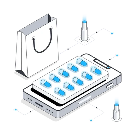 Información de telemedicina  Ilustración