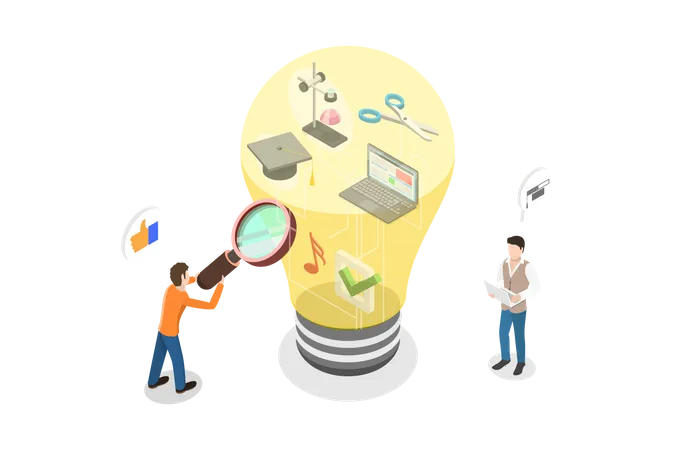 Information and Knowledge  Illustration