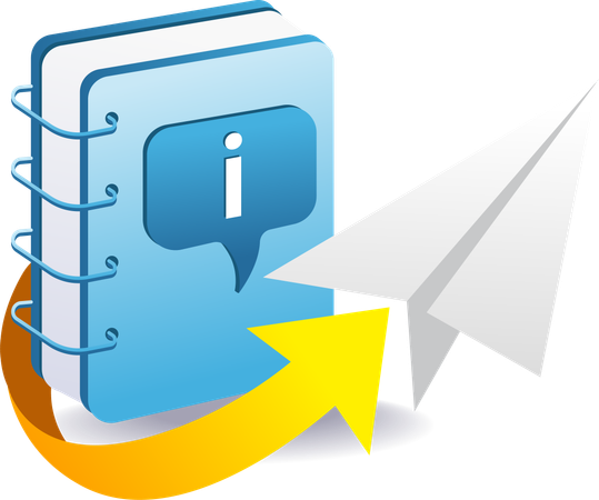 Information  book  Illustration