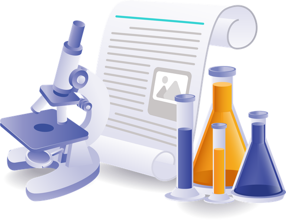 Information notes on results of experimental exercises in the school laboratory  Illustration