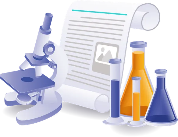 Information notes on results of experimental exercises in the school laboratory  Illustration