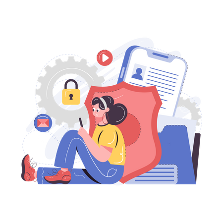 Information Privacy  Illustration