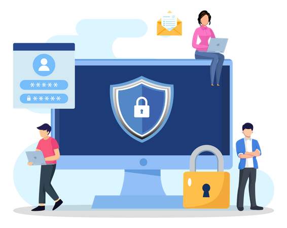 Information Security  Illustration