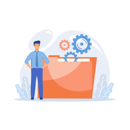 Information storage Illustration