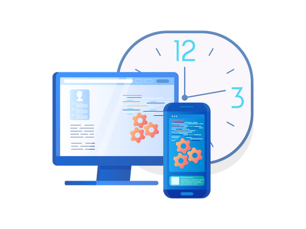 Information Synchronization  Illustration