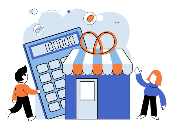 Informationen über Steuervorschriften sind für Privatpersonen und Unternehmen von entscheidender Bedeutung  Illustration