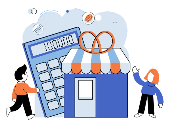 Informationen über Steuervorschriften sind für Privatpersonen und Unternehmen von entscheidender Bedeutung  Illustration