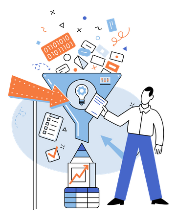 Informations analytiques commerciales  Illustration