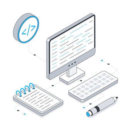 L'informatique  Illustration