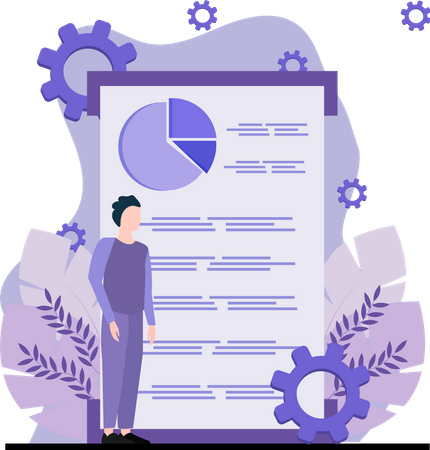 Informe de análisis de negocios  Ilustración