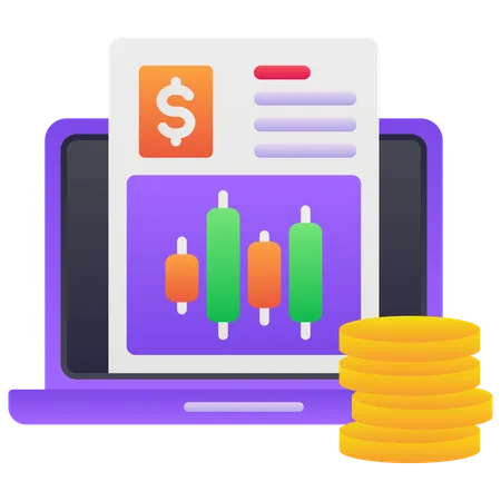 Informe de análisis del mercado de valores  Illustration