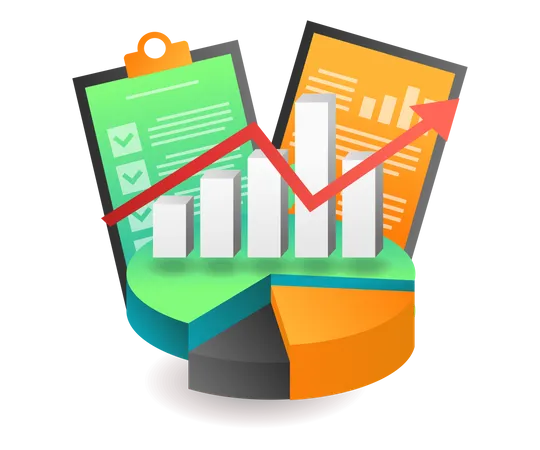 Informe de inversión  Illustration