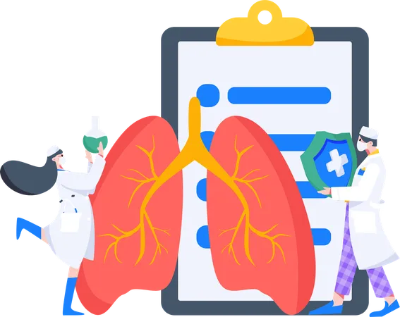 Reporte de salud  Ilustración