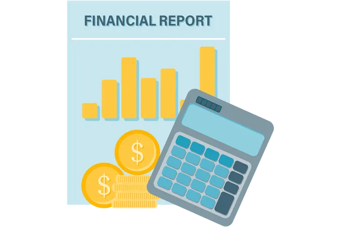 Informe financiero y presupuesto  Ilustración