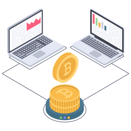 Informe de minería de bitcoins  Ilustración