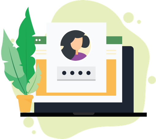 Iniciar sesión Contraseña ID Código de verificación Mensaje push  Ilustración