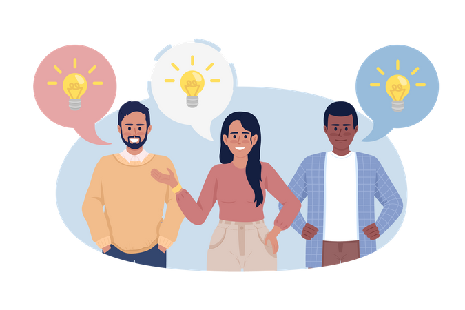 Innovation bringen  Illustration