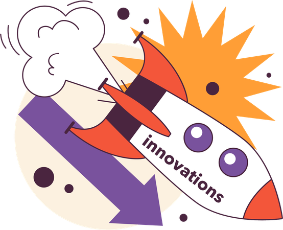 Innovations crisis and loss  イラスト