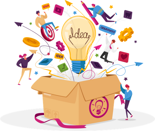 Innovative idea  Illustration
