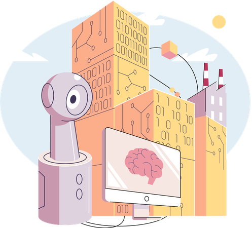 Inovação técnica e científica  Illustration