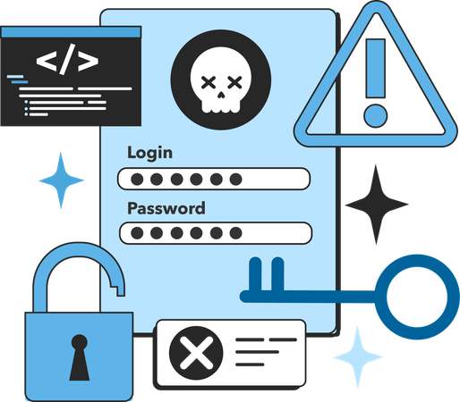 Insecurity of personal data as neural network implementation risk  Illustration