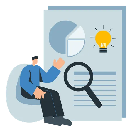 Insights from Market Research Analyst  Illustration