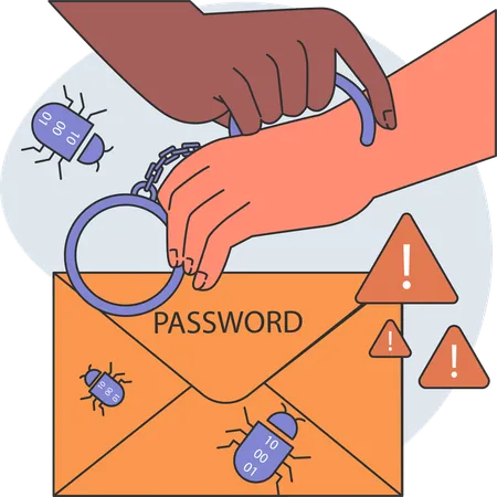 Install anti-virus software  Illustration