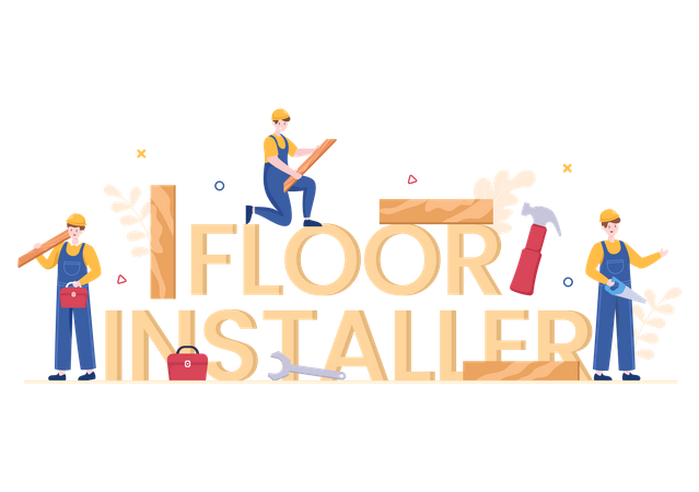 Installation au sol  Illustration