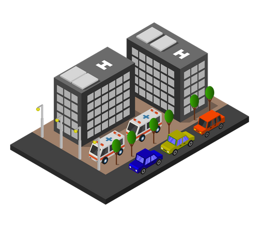 Installation d'ambulance  Illustration
