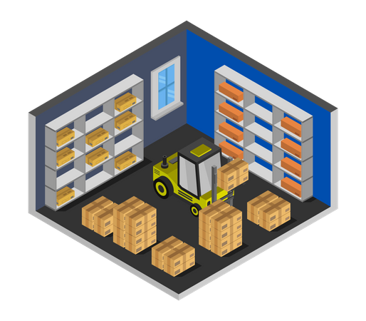 Facilité de stockage  Illustration