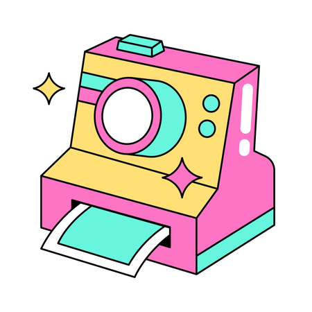 Instant camera  Illustration