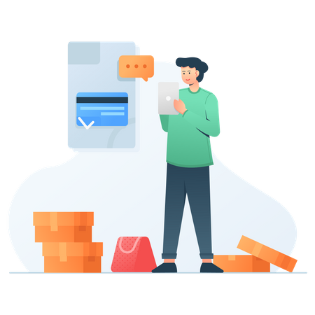 Instant Payment Method  Illustration
