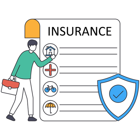 Insurance Broker  Illustration
