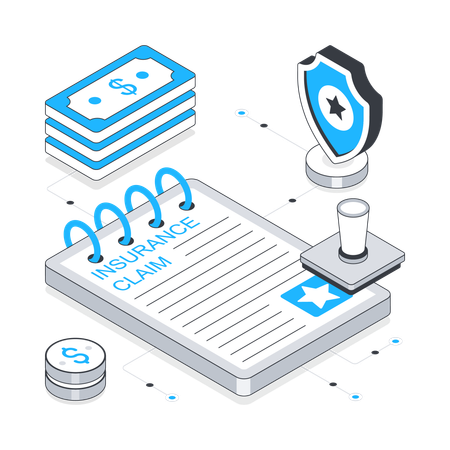 Insurance Claim  Illustration