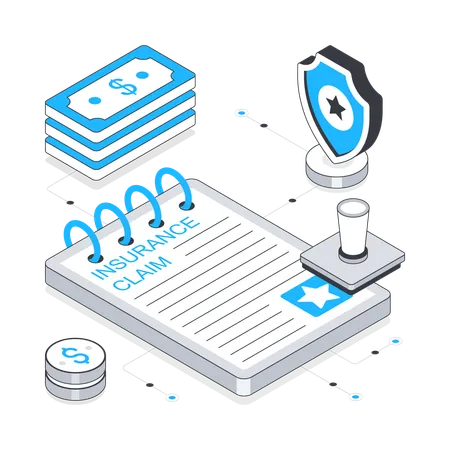 Insurance Claim  Illustration