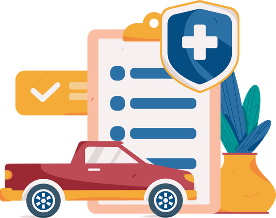 Insurance Plan  Illustration