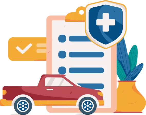 Insurance Plan  Illustration