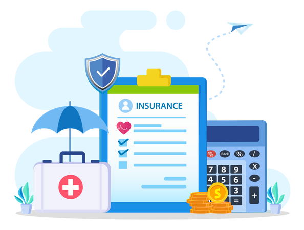 Insurance Plan  Illustration