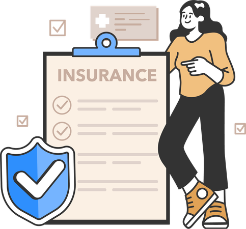 Insurance policy  Illustration