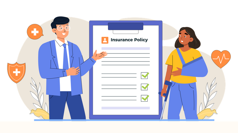 Insurance policy  Illustration