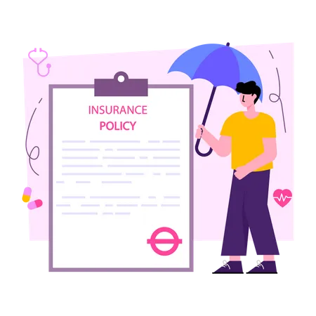 Insurance Policy  Illustration