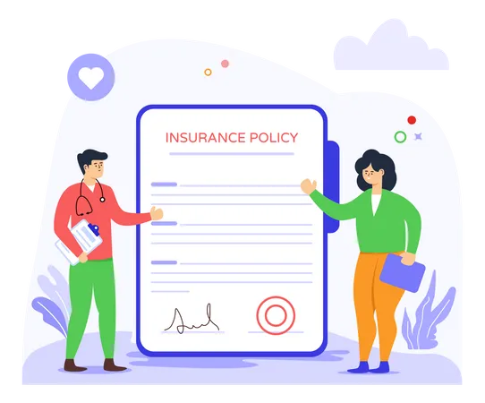 Insurance Policy  Illustration