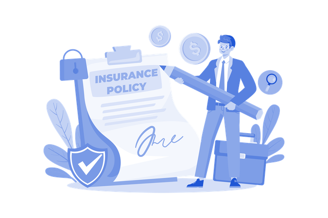 Insurance Policy  Illustration