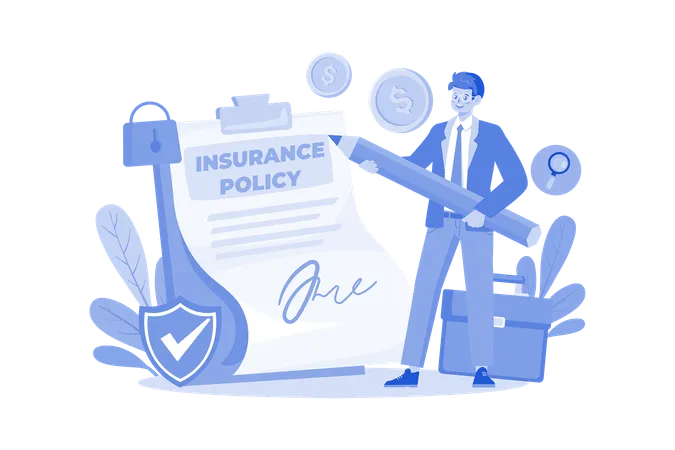 Insurance Policy  Illustration