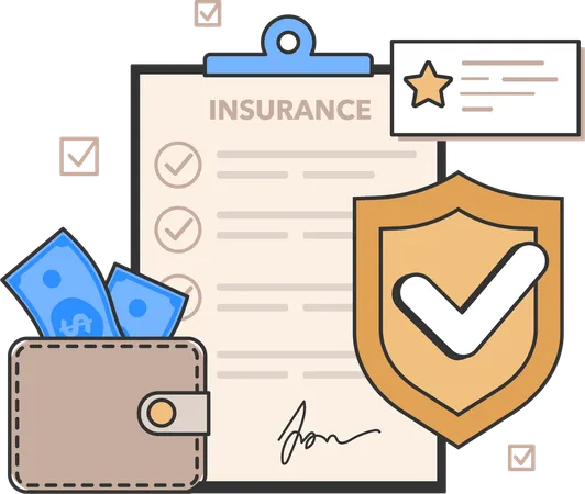 Insurance premium  Illustration