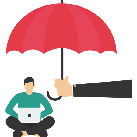 Insurance protection  Illustration