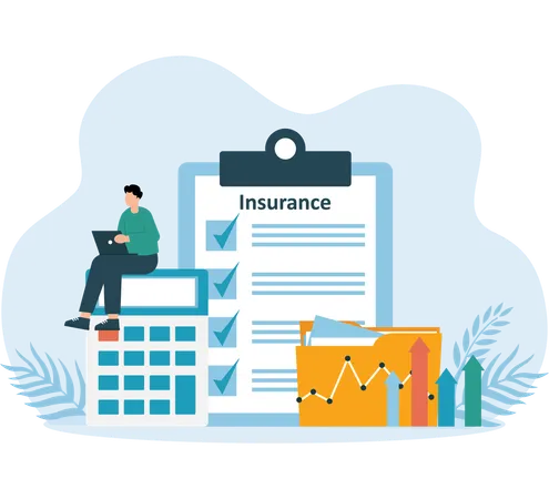 Insurance Report  Illustration