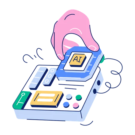 Integrated Circuit  Illustration