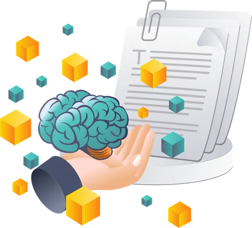 Integration of Brain Data in AI Systems  Illustration