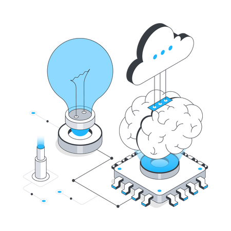 Inteligencia artificial  Ilustración